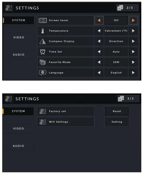 Xite Solutions XSG4NA Infotainment System - app
