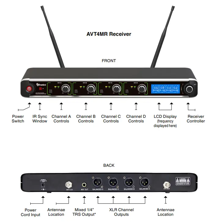 Kingdom AVTBPT1 Bodyworn Wireless Microphone-