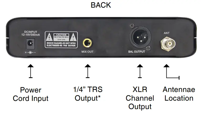 Kingdom AVTBPT1 Bodyworn Wireless Microphone-Receiver1