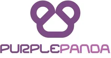 Purple-Panda-Lavalier-Lapel-Microphone-Kit-Clip-on-Omnidirectional-Condenser-Lav-Mic-Compatible-logo