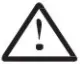 CORN RS10 Mobile Phone User Manual - Warning or Caution icon