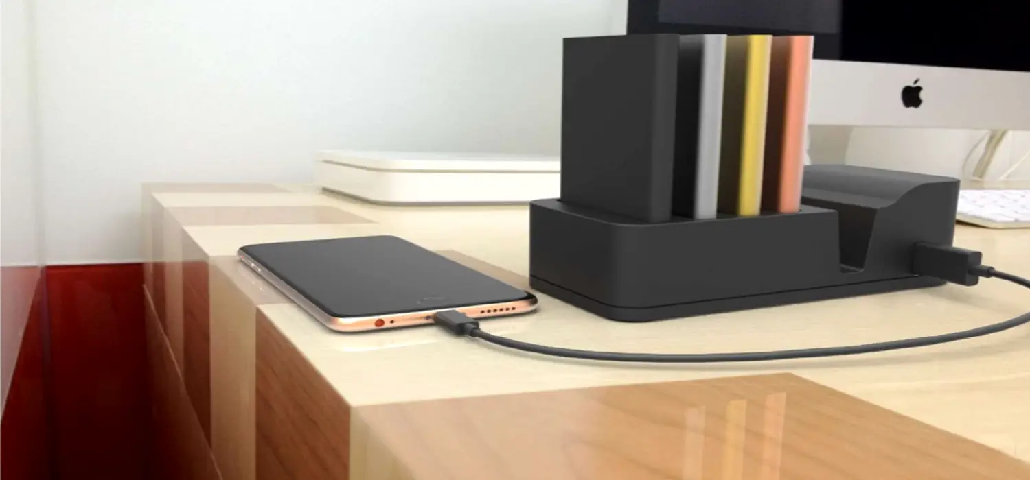 Laser Power Bank Charging Station User Guide