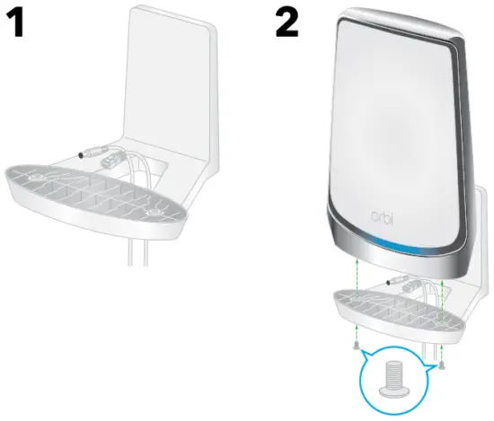 wall mount without the cradle