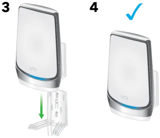 wall mount without the cradle