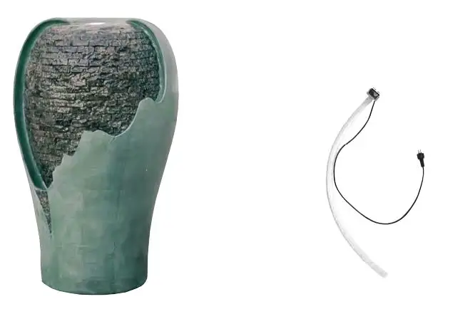 XBRAND-CR2515FTTUR-Broken-Egg-Shell-Waterfall-Fountain-FIG-1