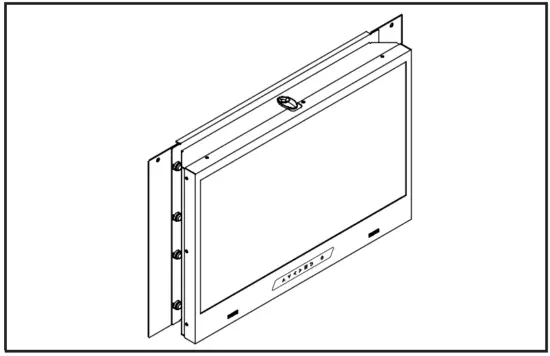 CyberView RP X924 9U Rackmount Display Panel - fig12