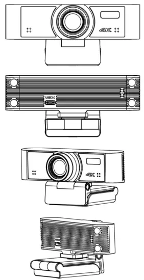 infobit iCam 50 4K UHD USB Camera 1