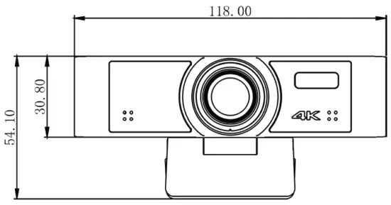 infobit iCam 50 4K UHD USB Camera 3