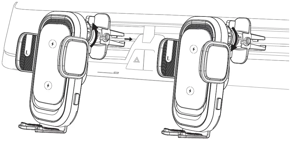 meskey CW30 Smart Car Fast Wireless Charger-3