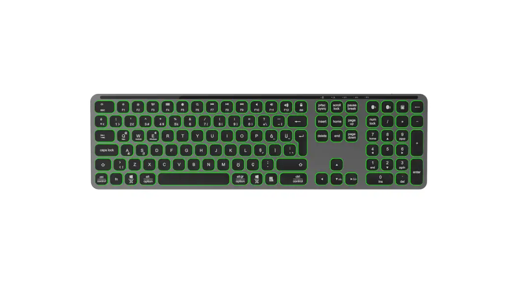 Monster Pusat Business Pro Steel Keyboard User Manual