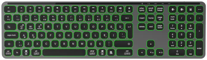 MONSTER Pusat Business Pro Steel Keyboard