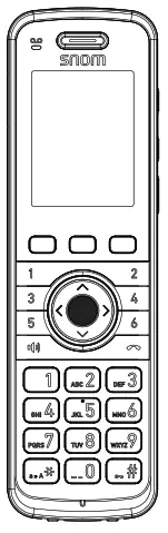 snom M55 SIP DECT Handset -