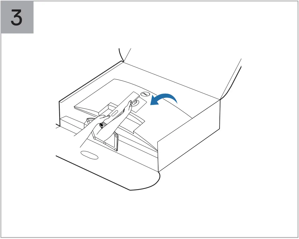 DELL S3221QS Curved 4K UHD Monitor 3