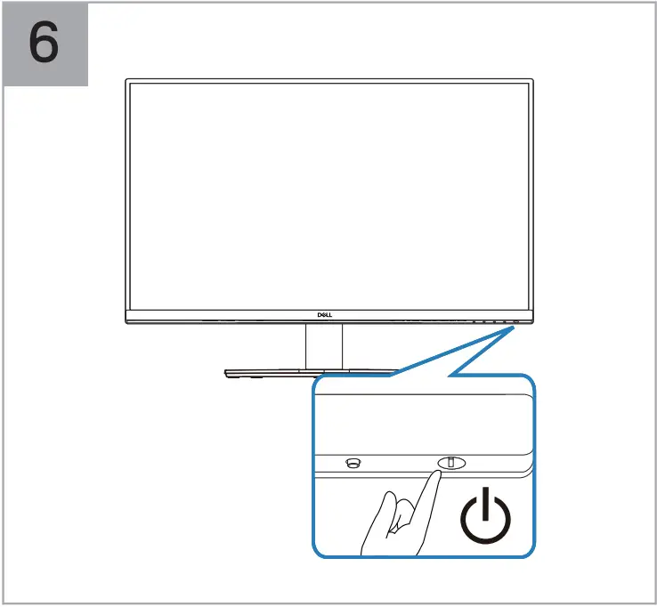 DELL S3221QS Curved 4K UHD Monitor 6