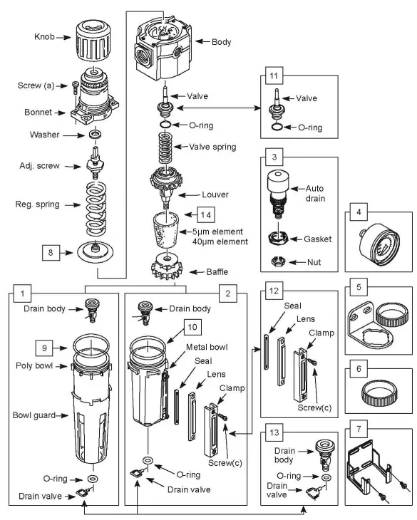 Clarke-CAT192-Intermediate-Air-Filter-Regulators-fig-3