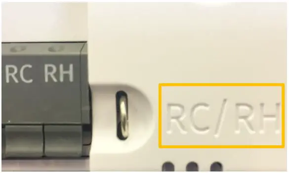 EMERSON Sensi Touch Smart Thermostat Installation Guide - RC RH jumper location