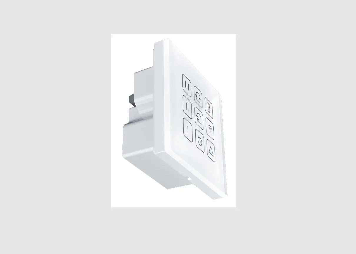 Blauberg Sensor Control Panel With Integrated Wi-fi User Manual