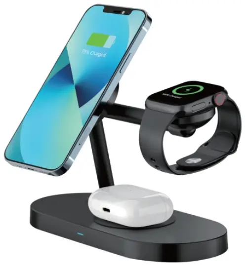 Shenzhen Nine Five Link Technology MC20 3 In 1 Magnetic Wireless Charger