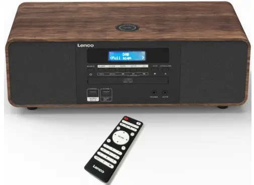 Lenco DAR-051 DAB+ or FM Radio with CD Player USB and Bluetooth