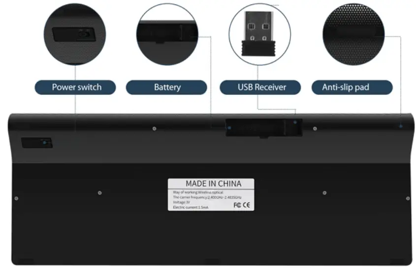 Keychron BNH-K5 Wireless Keyboard -