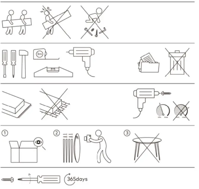 Kave JULIÀ GRUP Furniture Installation Guide - Installation 1