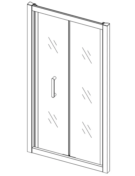 RAVAK BLDZ2 70 80x190cm Shower Door