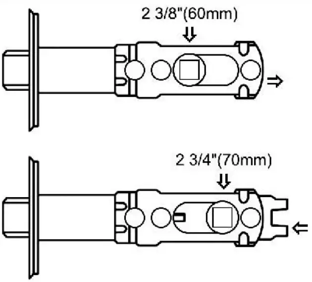 VIZILOK C7FS Heavy Duty Commercial Door Lock with Indicator- Setting