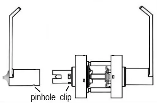 VIZILOK C7FS Heavy Duty Commercial Door Lock with Indicator - fig