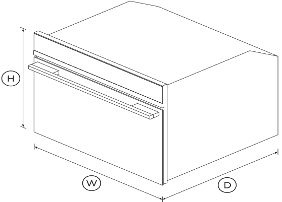 FISHER PAYKEL OM60NDBB1 60cm Combination Microwave - fig