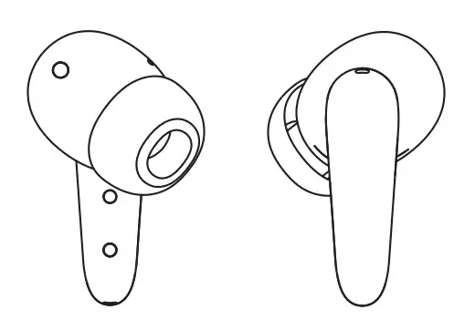 friendie AUDIO Air Focus Active Noise Cancelling Wireless In Ear Headphones