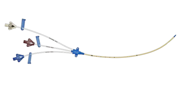 ARROW NA-12703-PCDC Pressure Injectable Three-Lumen CVC