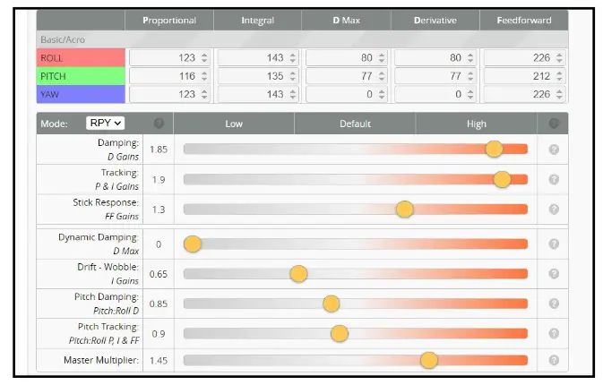 Happymodel Mobeetle6 1S Brushless Whoop Frsky - channel setup2