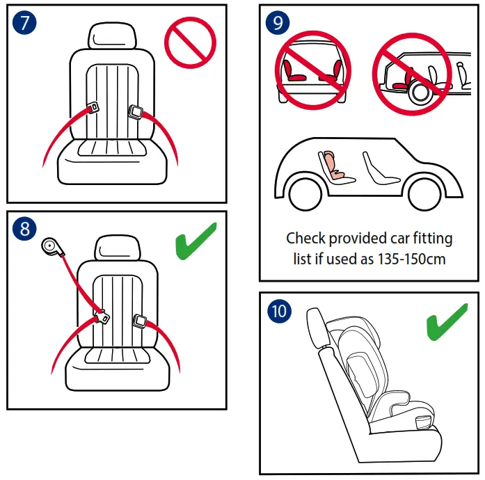 GRACO GC2002AAIRO000 Eversure I-Size High Back Booster Seat - fig2