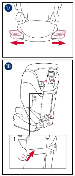 GRACO GC2002AAIRO000 Eversure I-Size High Back Booster Seat - fig4