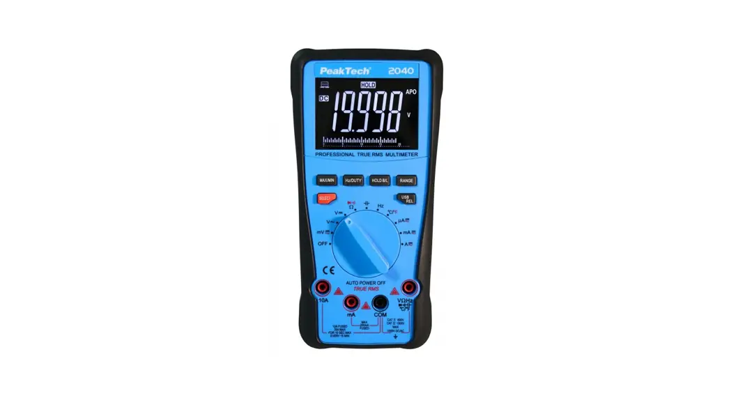 Peaktech 2040 20000 Counts Digital Handheld Multimeter Instruction Manual Peaktech 2040 20000 Counts Digital Handheld Multimeter Instruction Manual