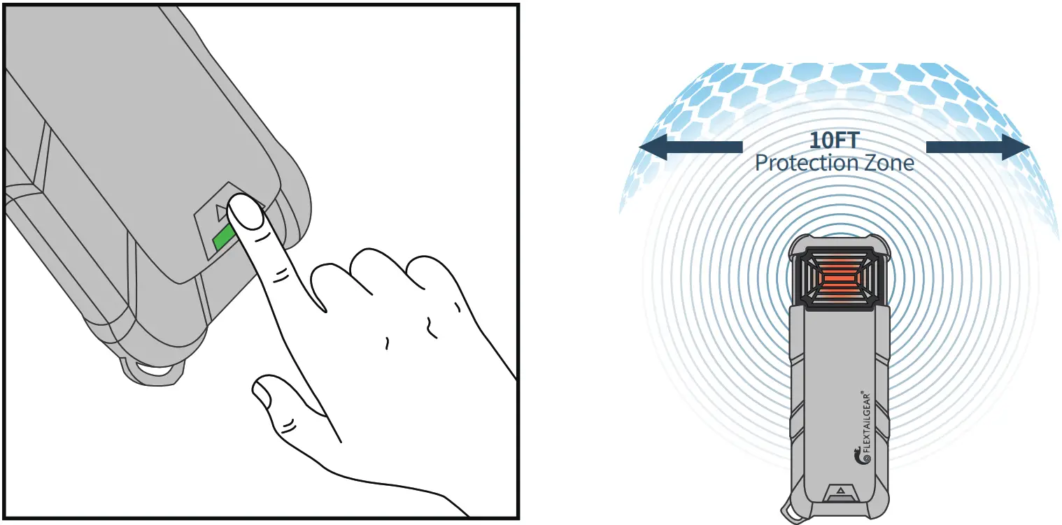 FLEXTAILGEAR MAX REPEL Portable Mosquito Repellent - Max Repel 6