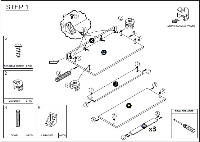 Furinno-19154H-Lucca-Simple-Design-3-Drawer-Dresser-01