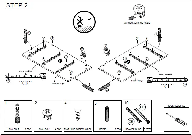 Furinno-19154H-Lucca-Simple-Design-3-Drawer-Dresser-2
