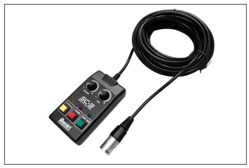 Antari SW 300 Long Throw Snow Machine - Remote Operation