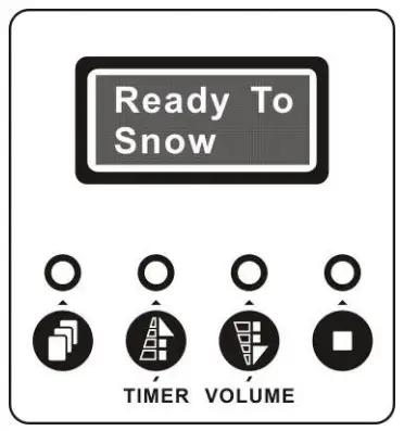 Antari SW 300 Long Throw Snow Machine - control