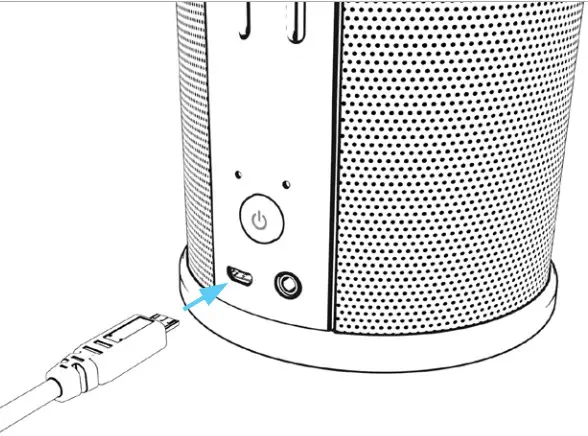 i-box Portable Speaker Dock for Amazon Echo Dot - Charging