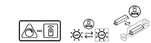 seltec EDER 40x40cm LED Ceiling Light Panel-2