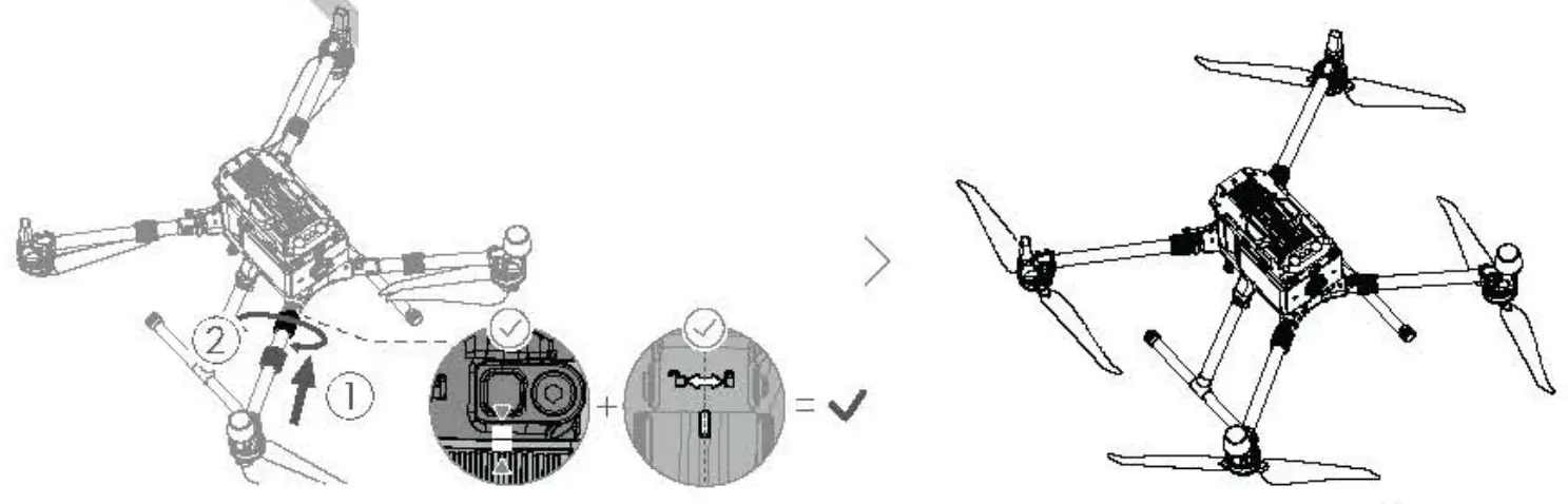 SKYCATCH Automate Powerful Commercial Drone - Gears 4