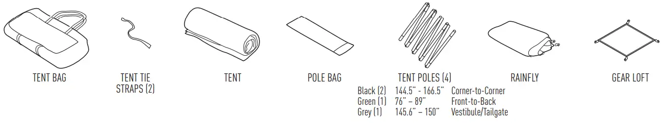 NAPIER Backroadz 19 Series Truck Tent -fig1