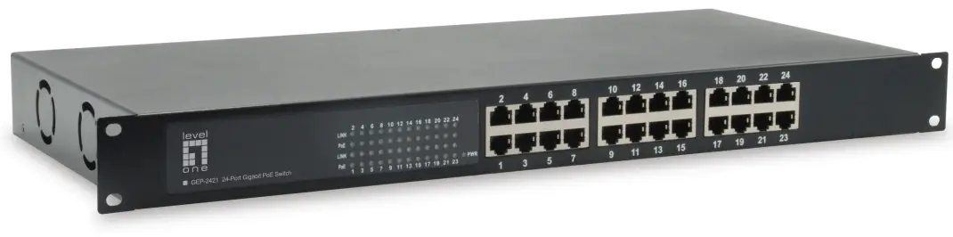 equip GEP-2421W150 24-Port Gigabit PoE Switch