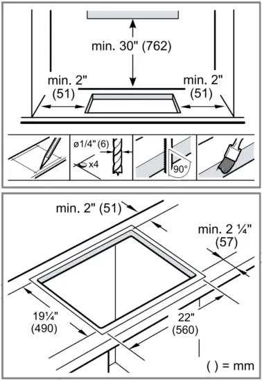 BOSCH NIT5060UC 30 Inch Frameless Induction Cooktop - Fig 3