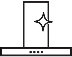 AEG DPB3631S Cooker Hood - Clean Icon 1