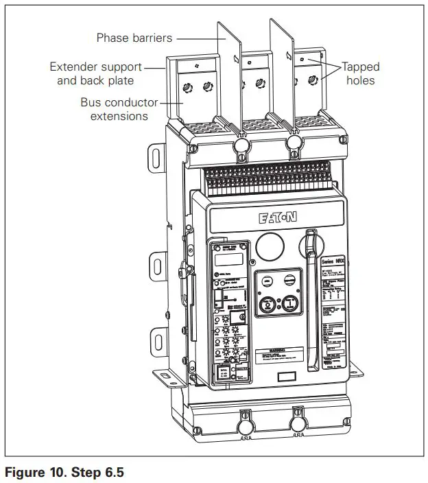 EATON IL0131123EN NRX Type NF Bus Extension Kit Instruction Manual - Figure 10