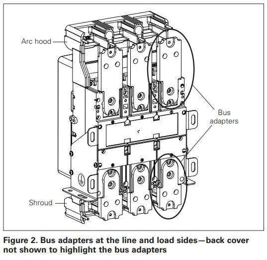 EATON IL0131123EN NRX Type NF Bus Extension Kit Instruction Manual - Figure 2