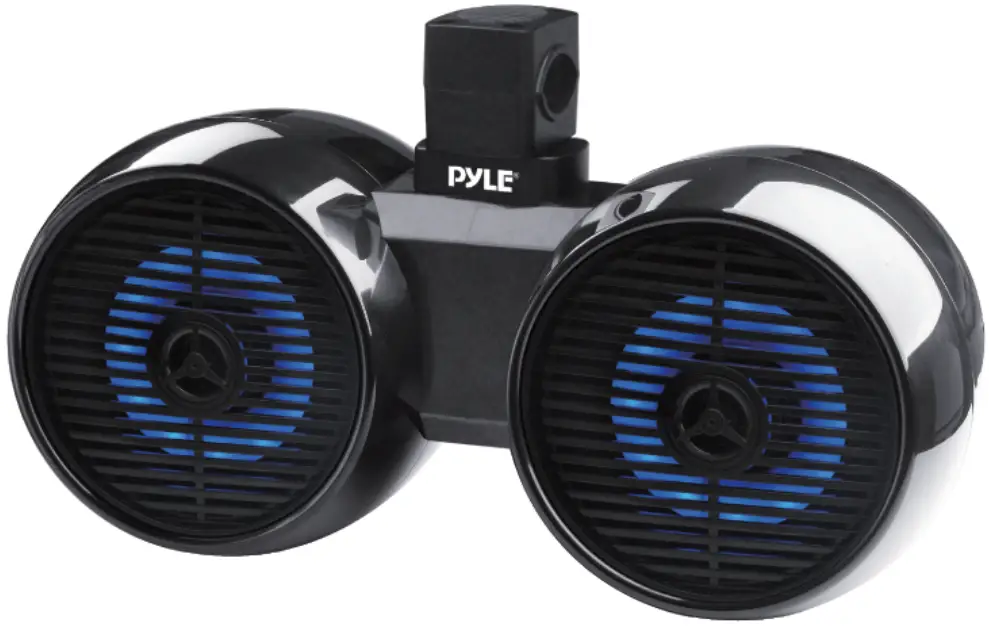PYLE PLMRWK61WT Dual Marine Wakeboard Water Resistant Speaker